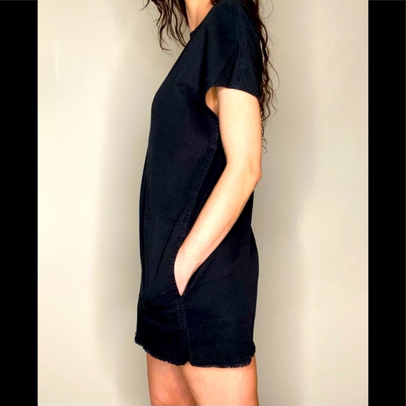 Wilfred Free thick denim canvas pocket smock dress - Picture 11 of 15